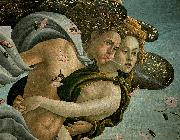 BOTTICELLI, Sandro The Birth of Venus (detail) dsfds Sweden oil painting reproduction